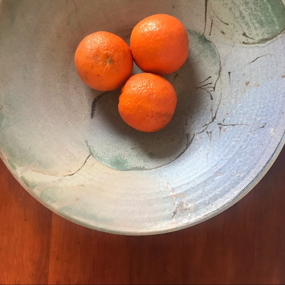 Large signed studio pottery ceramic bowl - Picture 4 of 4